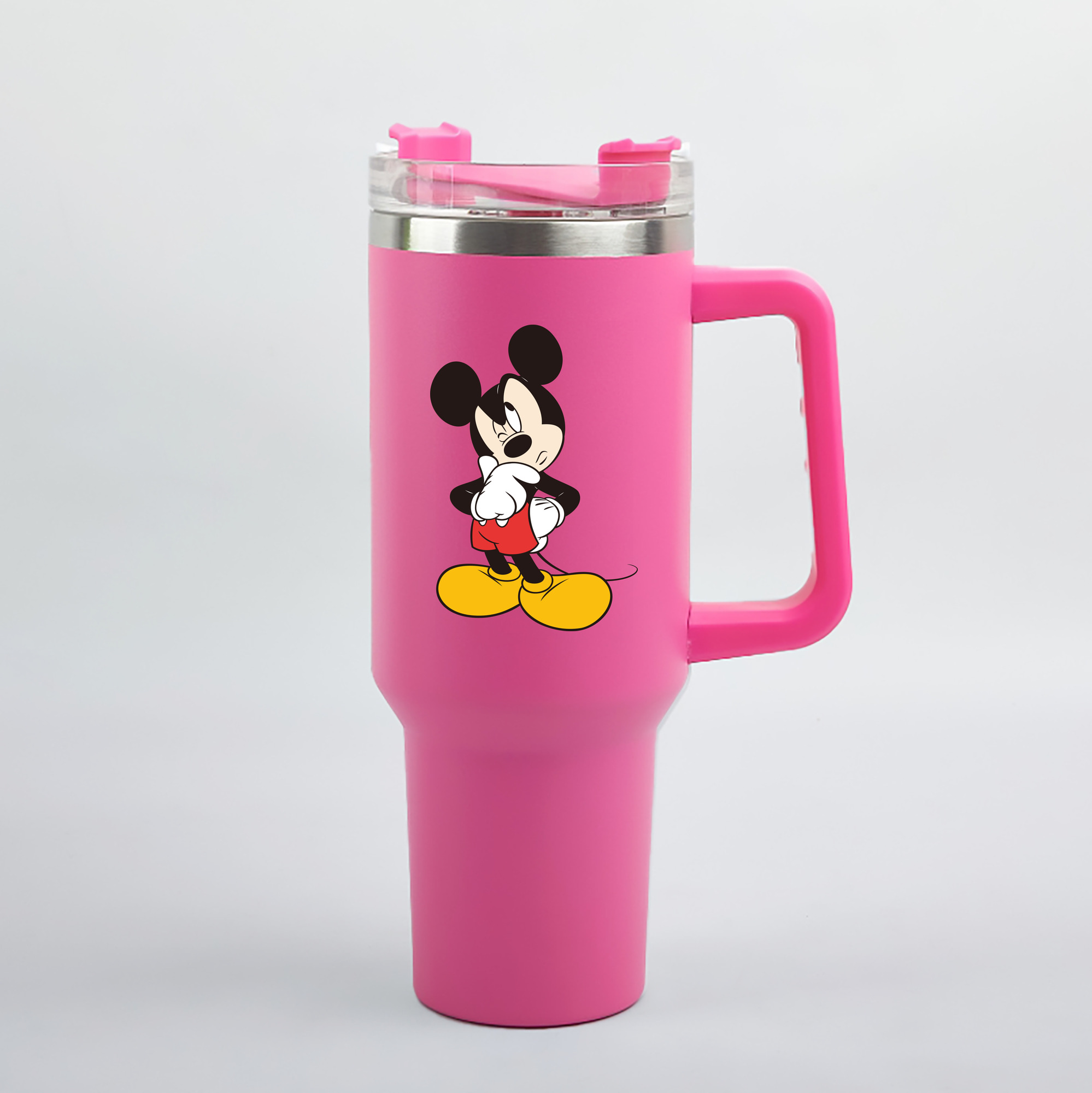 （画像用） ミッキーマウス Mickey Mouse 1200mL車用タンブラー（カラープリント）